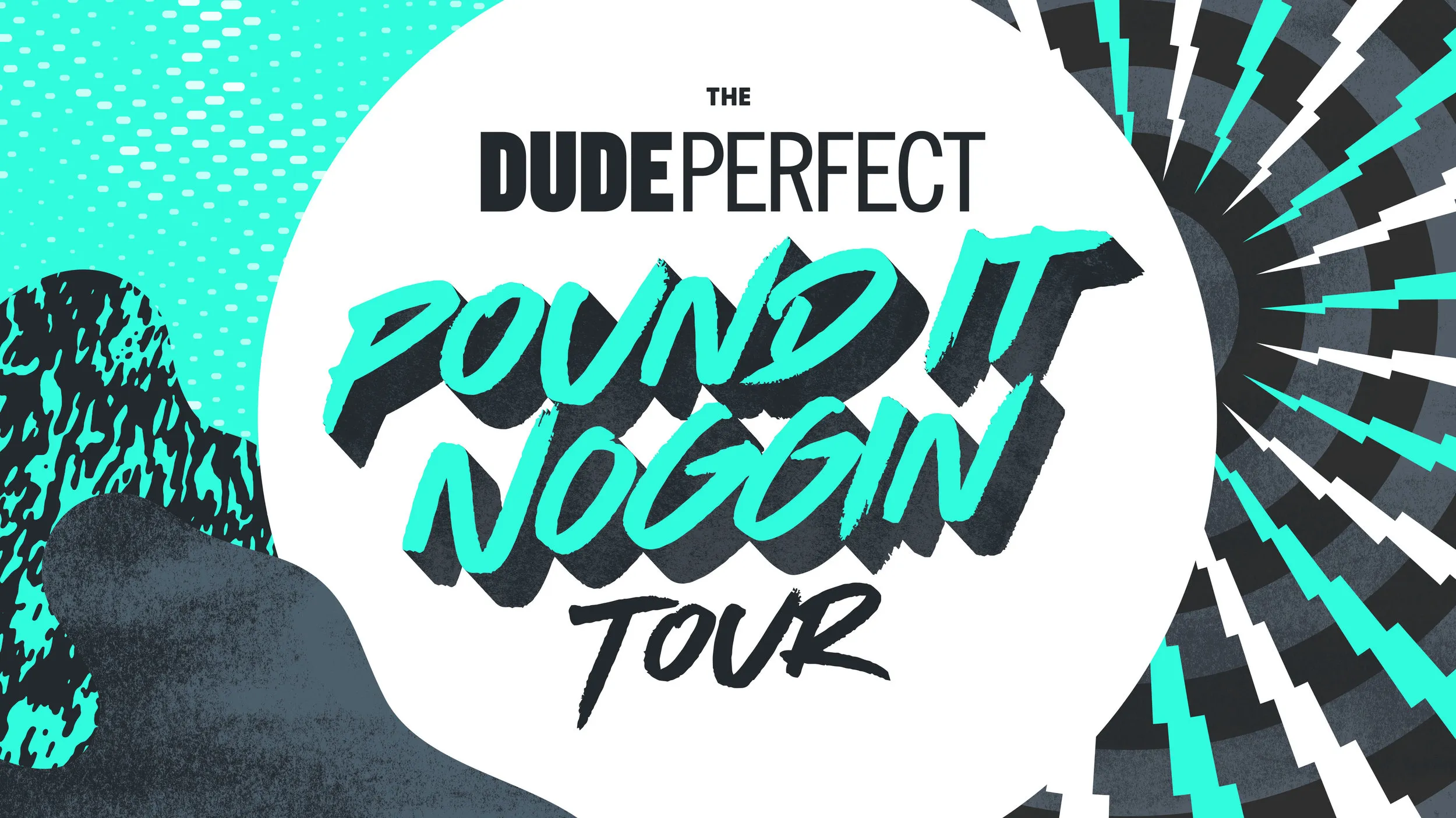 Pound It Noggin Tour — logo treatment
